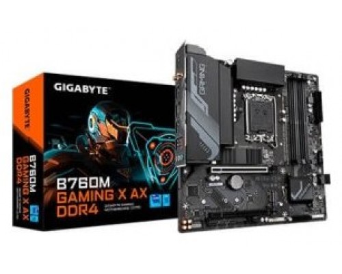 PLACA BASE GIGABYTE B760M G X AX 1700 MATX 4XDDR4